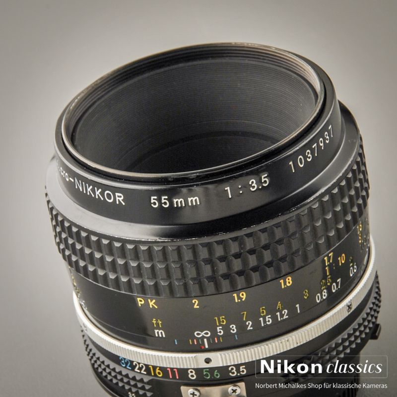 Nikon Micro-Nikkor 55/3,5 AI (Zustand A-)
