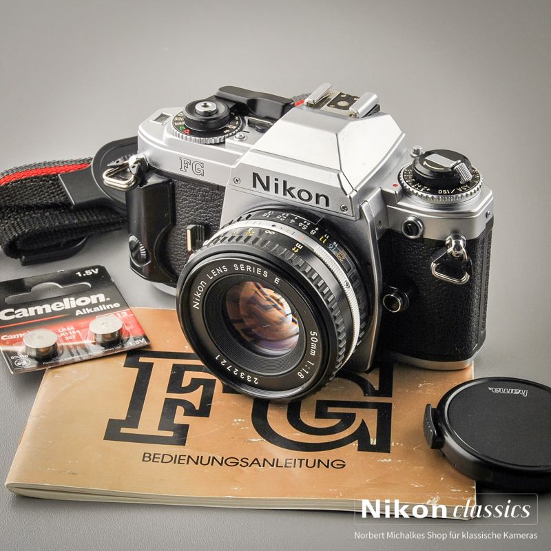 Nikon FG with Nikon Lens 50/1,8 Starter Set