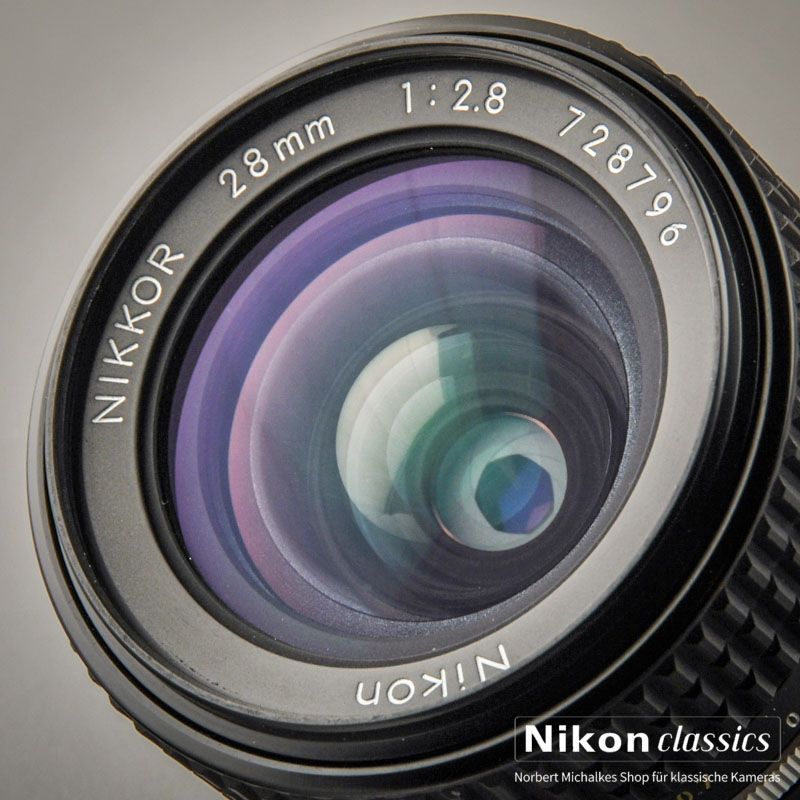 Nikon Nikkor 28/2,8 AIS (Zustand A/A+)