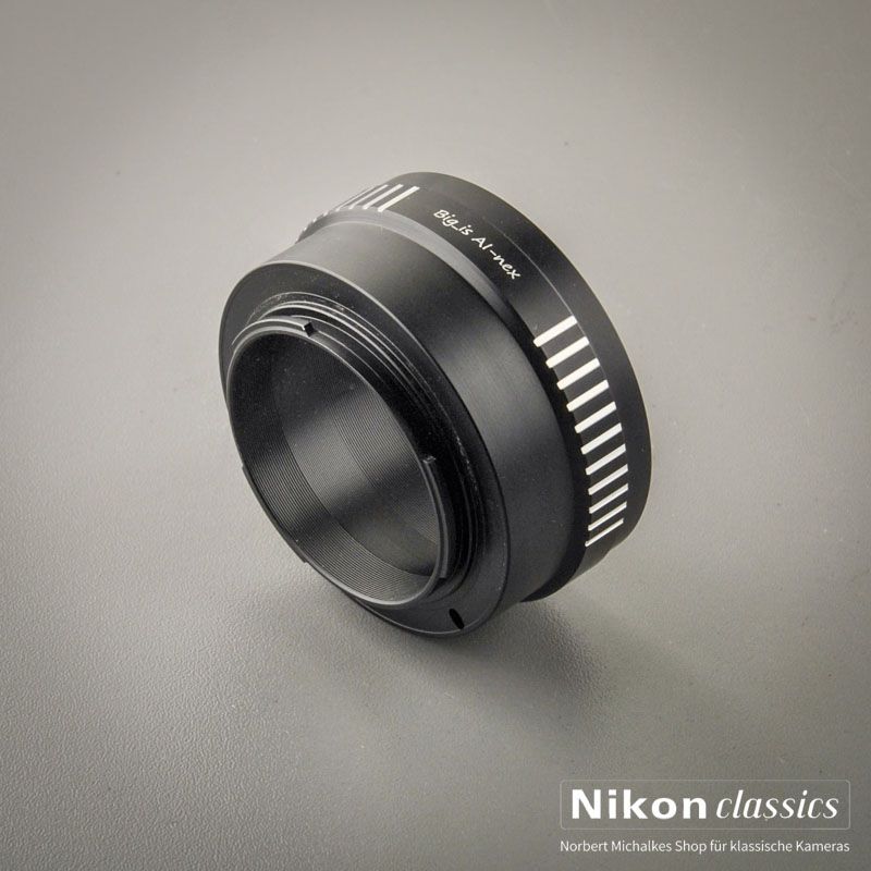 Adapter für Nikon Ojektive an Sony E-Kamera