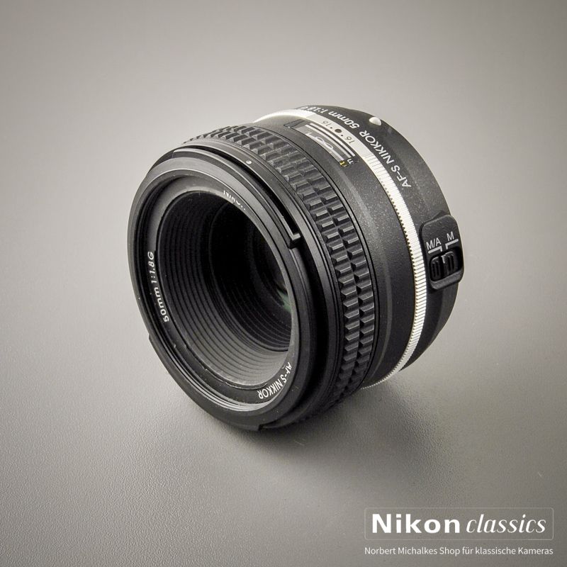 Nikon AF-S Nikkor 50/1,8 G SE (Zustand A/A-)