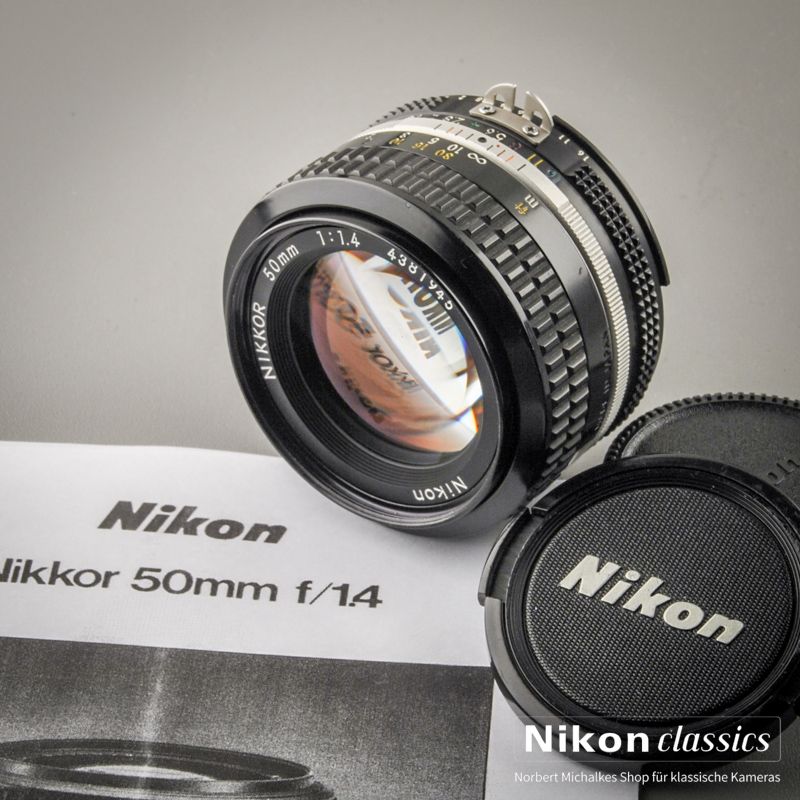 Nikon Nikkor 50/1,4 AI (Condition A/A-)