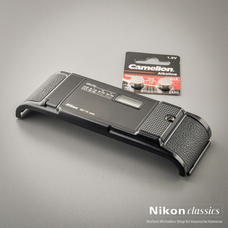 Nikon MF-14 Datenrückwand für F3 (Zustand A/A-)