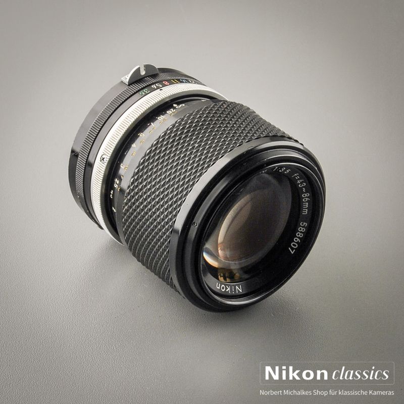 Nikon Zoom-Nikkor 43-86/3,5 nonAI (Condition A-/AB)