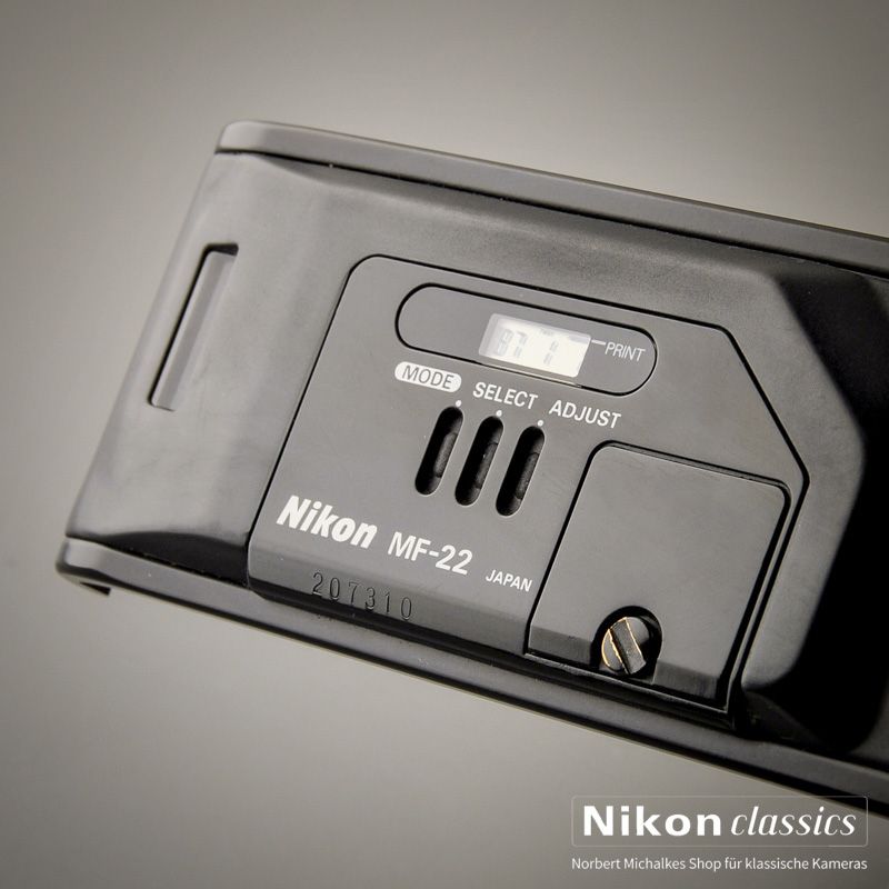 Nikon MF-22 Data Back