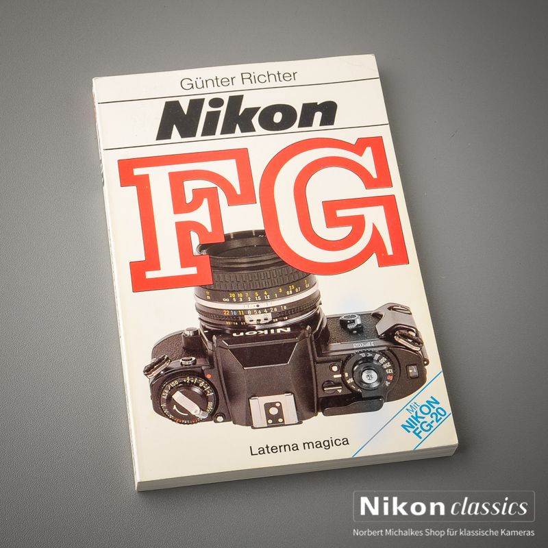 Nikon FG, german book