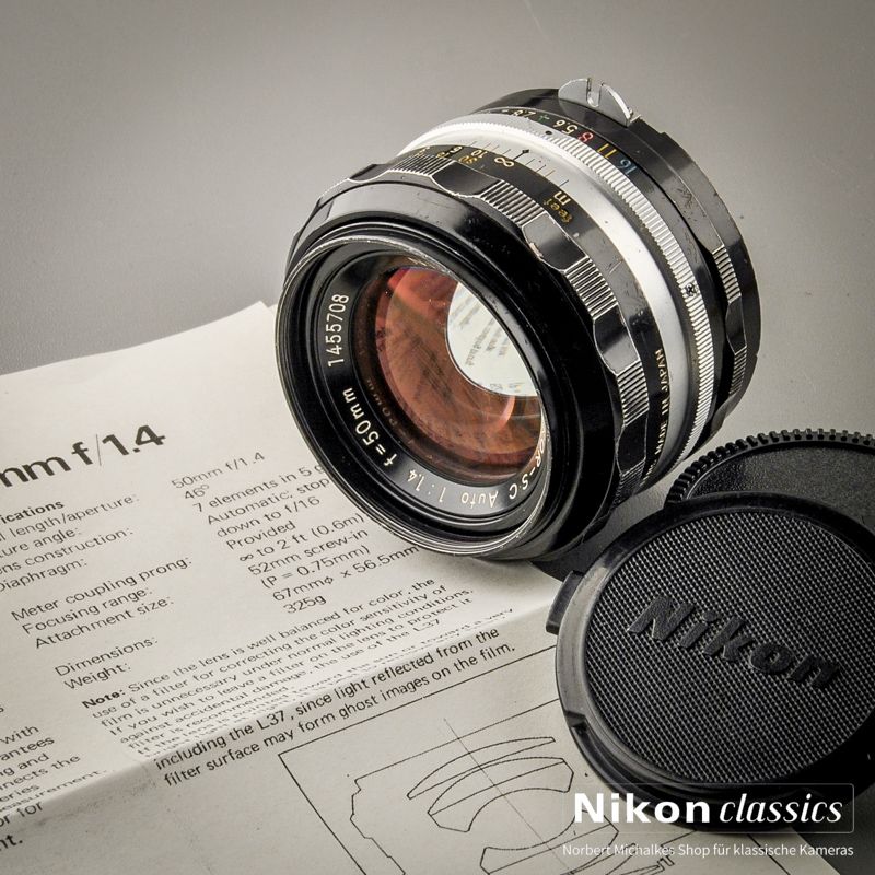 Nikon Nikkor-SC Auto 50/1,4 AI (Condition B)