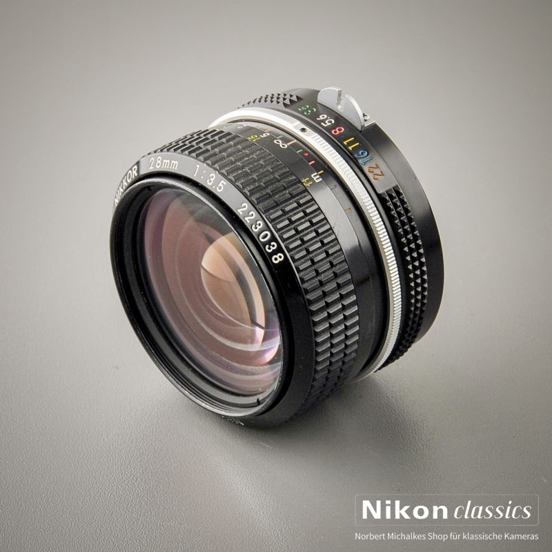 Nikon Nikkor 28/3,5 nonAI (Condition A/A-)