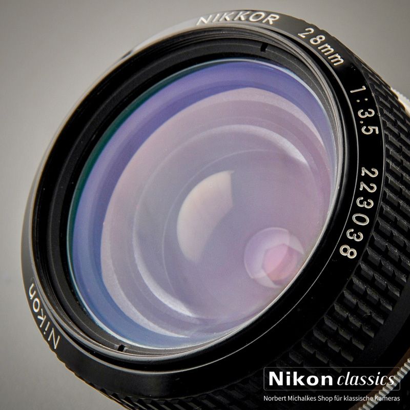 Nikon Nikkor 28/3,5 nonAI (Condition A/A-)