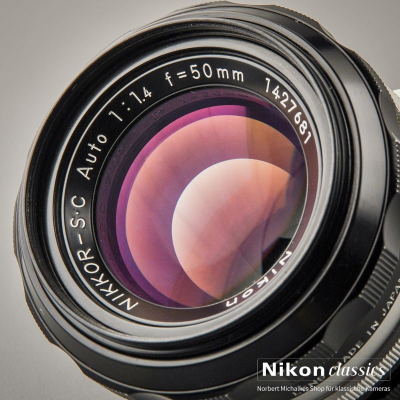 Nikon Nikkor-SC Auto 50/1,4 nonAI (Condition A-)