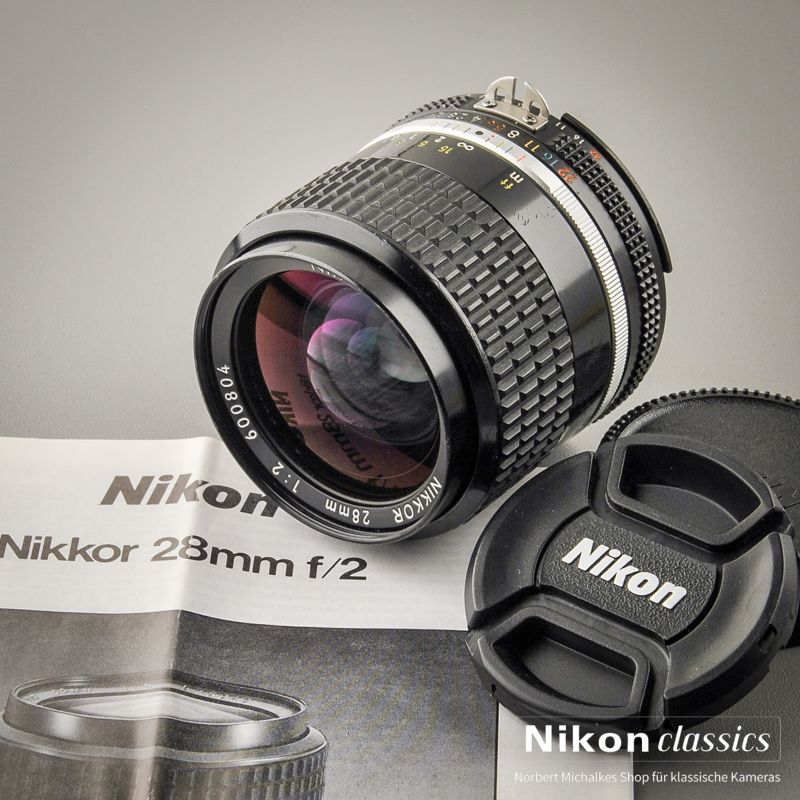 Nikon Nikkor 28/2,0 AIS (Zustand A-/AB)