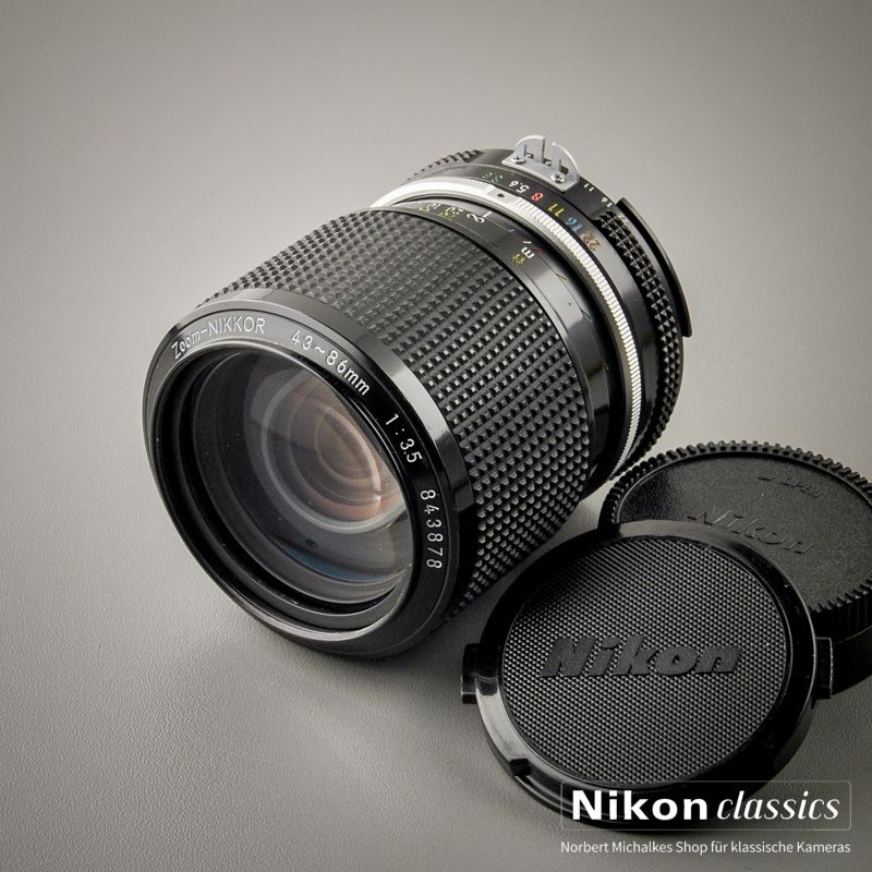 Nikon Zoom-Nikkor 43-86/3,5 AI (Zustand A/A-)