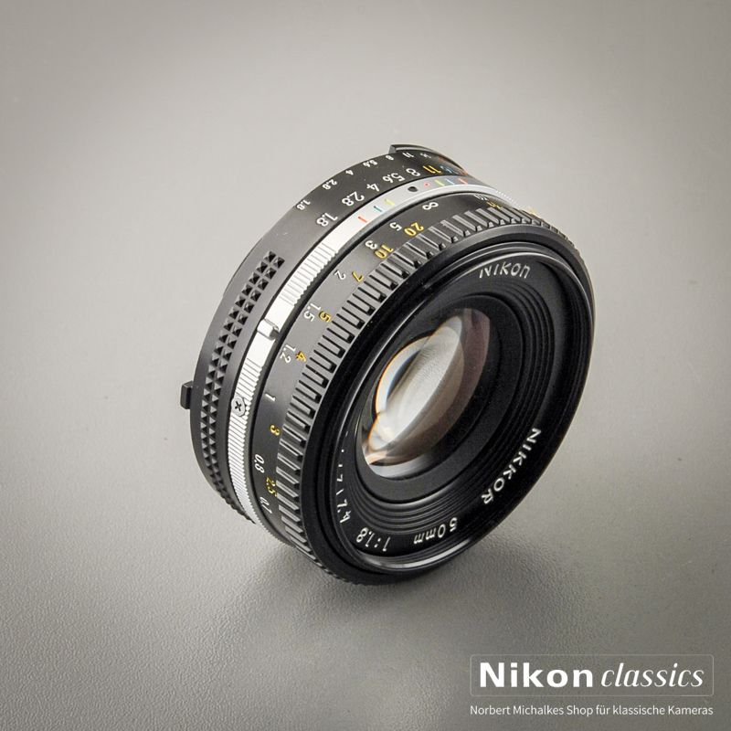 Nikon Nikkor 50/1,8 AIS "Pancake" (Zustand A)
