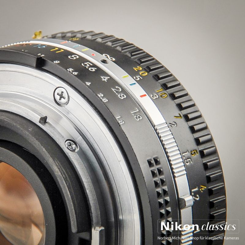 Nikon Nikkor 50/1,8 AIS "Pancake" (Zustand A)