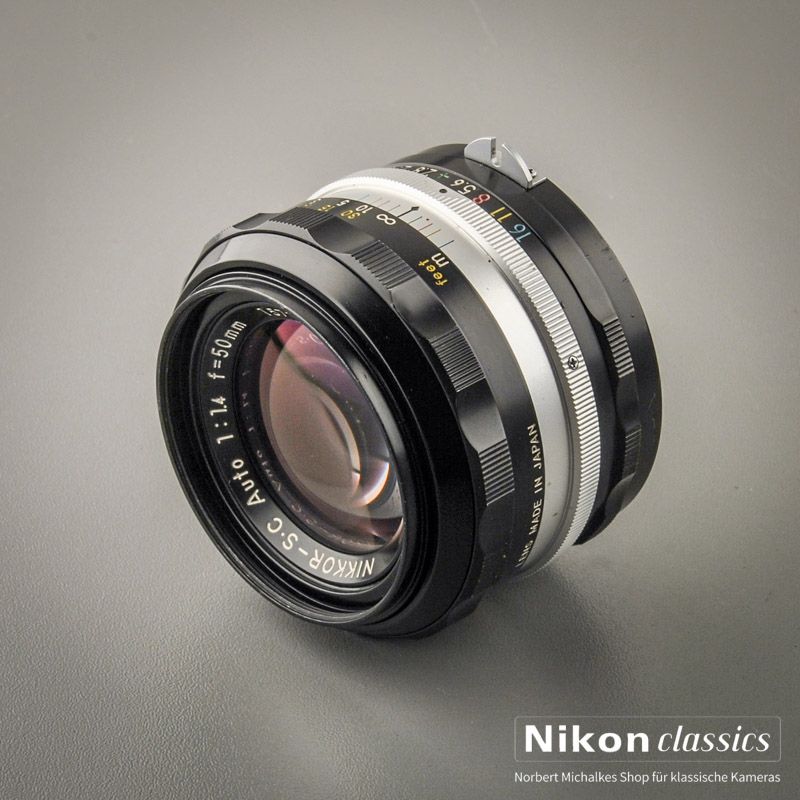 Nikon Nikkor-SC Auto 50/1,4 nonAI "Berg-und-Tal" (Zustand A)