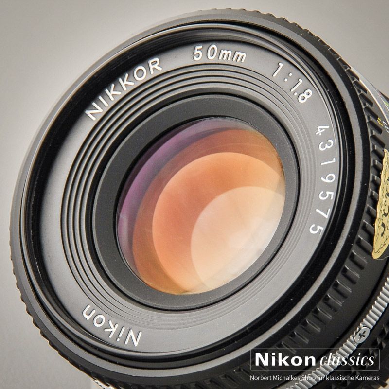 Nikon Nikkor 50/1,8 AIS "Pancake" (Condition A+)