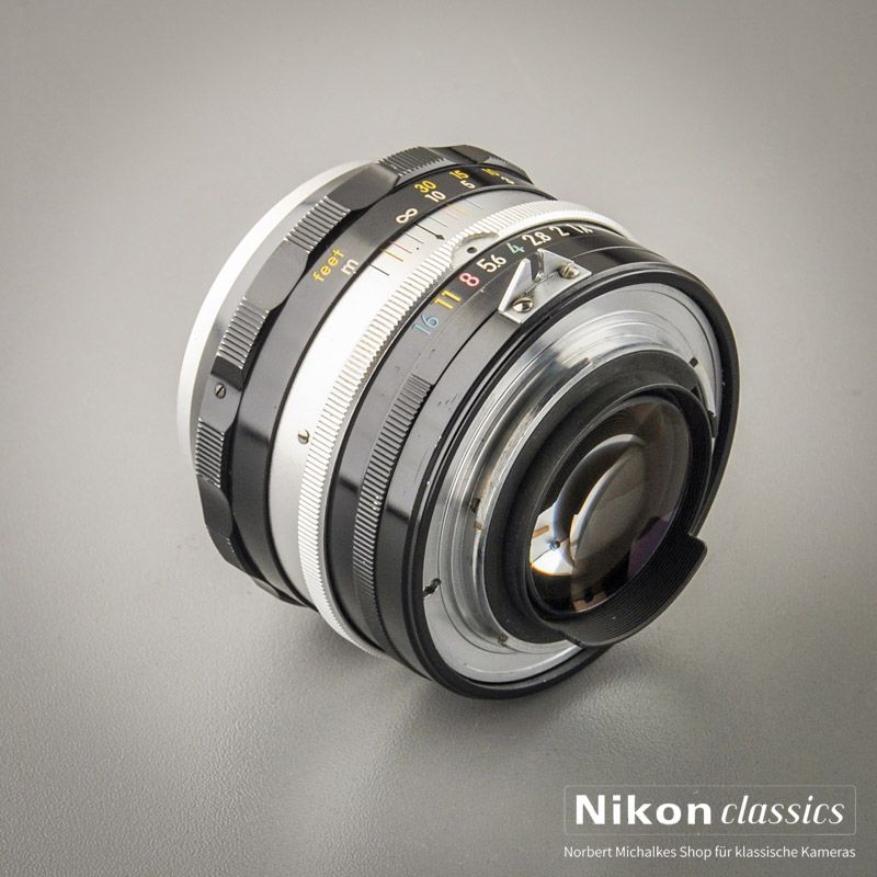 Nikon Nikkor-S Auto 5,8cm/1,4 nonAI "Berg-und-Tal" (Zustand A-)