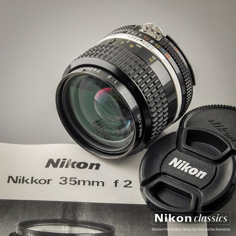 Nikon Nikkor 35/2,0 AIS (Zustand A/A-)