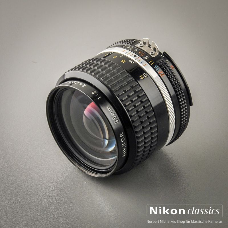 Nikon Nikkor 35/2,0 AIS (Zustand A/A-)