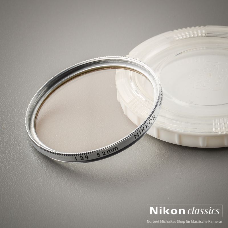 Nikon L39 UV-Filter 52mm "Chrom"