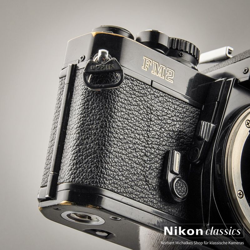 Nikon FM2n schwarz (Zustand A-/AB) Titanverschluss