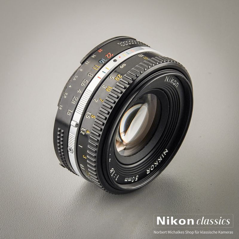 Nikon Nikkor 50/1,8 AIS "Pancake" (Zustand A-)