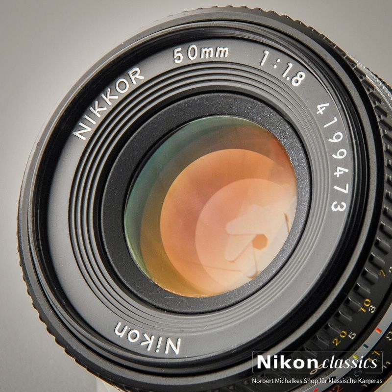 Nikon Nikkor 50/1,8 AIS "Pancake" (Zustand A-)