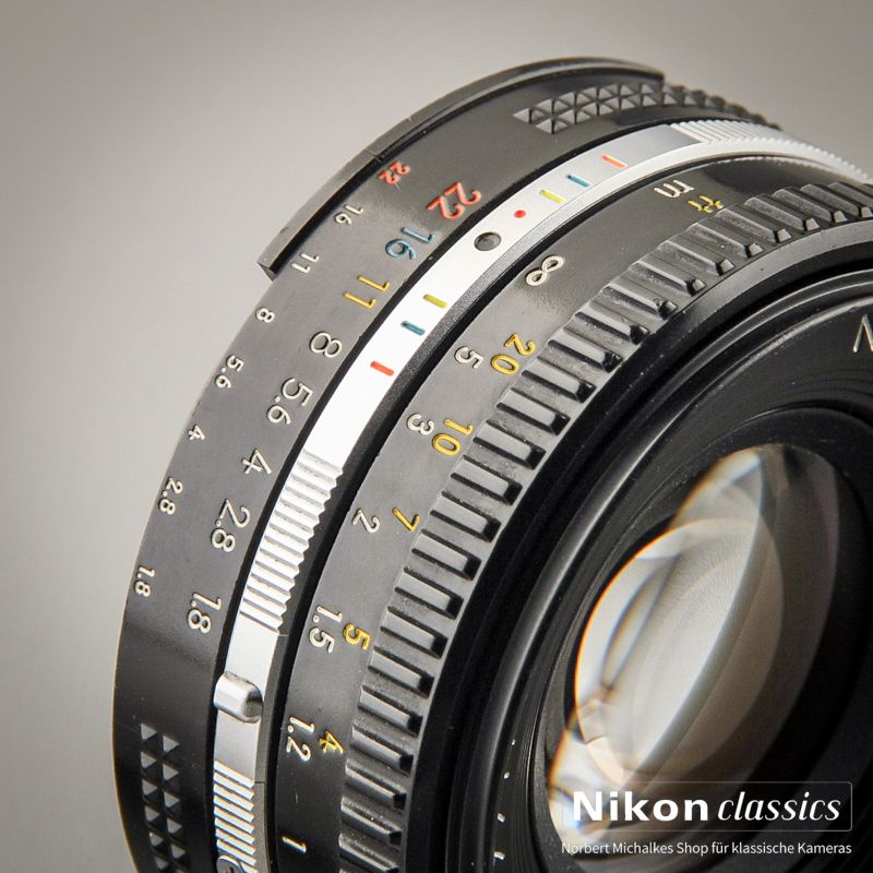 Nikon Nikkor 50/1,8 AIS "Pancake" (Zustand A-)