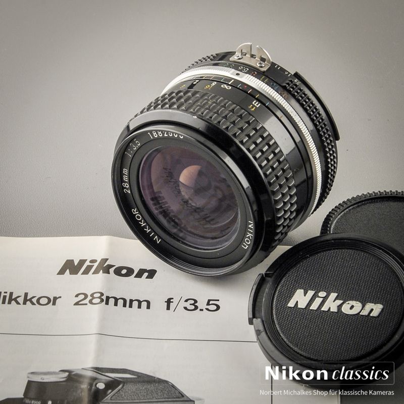 Nikon Nikkor 28/3,5 AI (Condition A-)