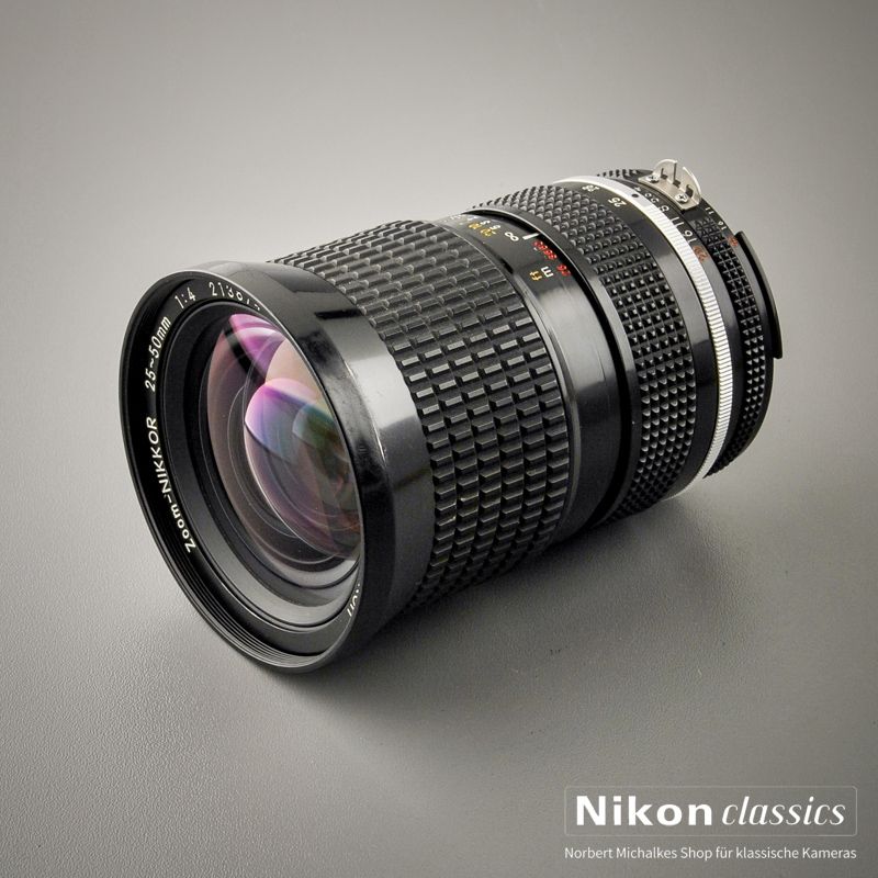 Nikonclassics Michalke - Nikon Zoom-Nikkor 25-50/4 AIS