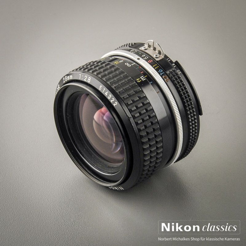 Nikon Nikkor 28/2,8 AI (Condition A-/AB)