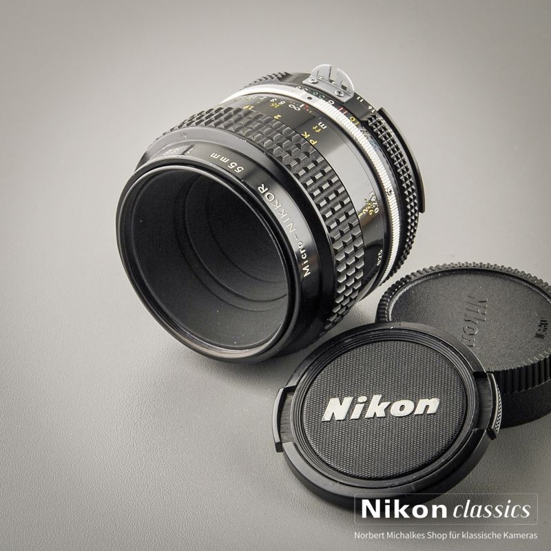 Nikon Micro-Nikkor-P 55/3,5 AI (Condition A-)