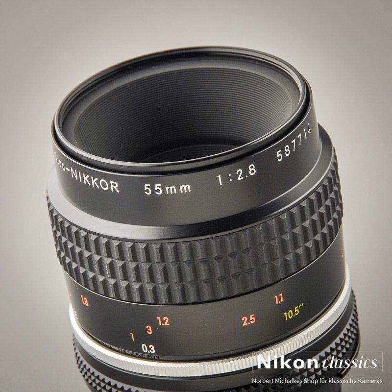 Nikon Micro-Nikkor 55/2,8 AIS (Condition A+)