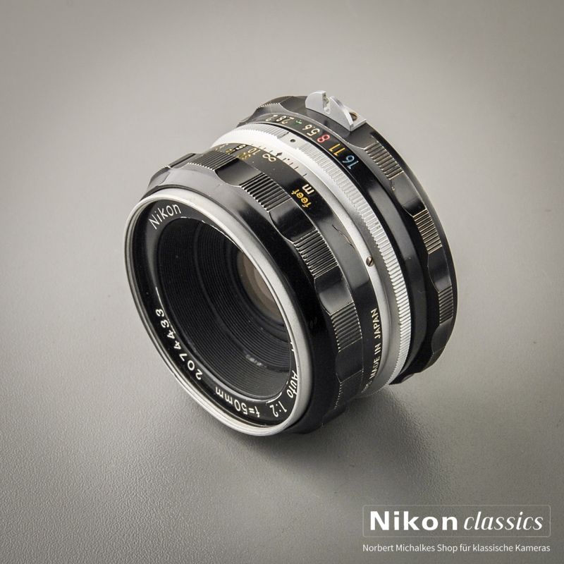 Nikon Nikkor-H Auto nonAI 50/2,0 (Zustand A-/AB)
