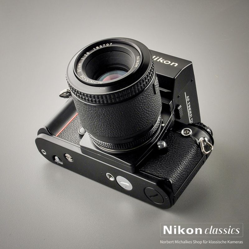 Nikon F3AF mit AF-Nikkor 80/2,8 (Zustand A)