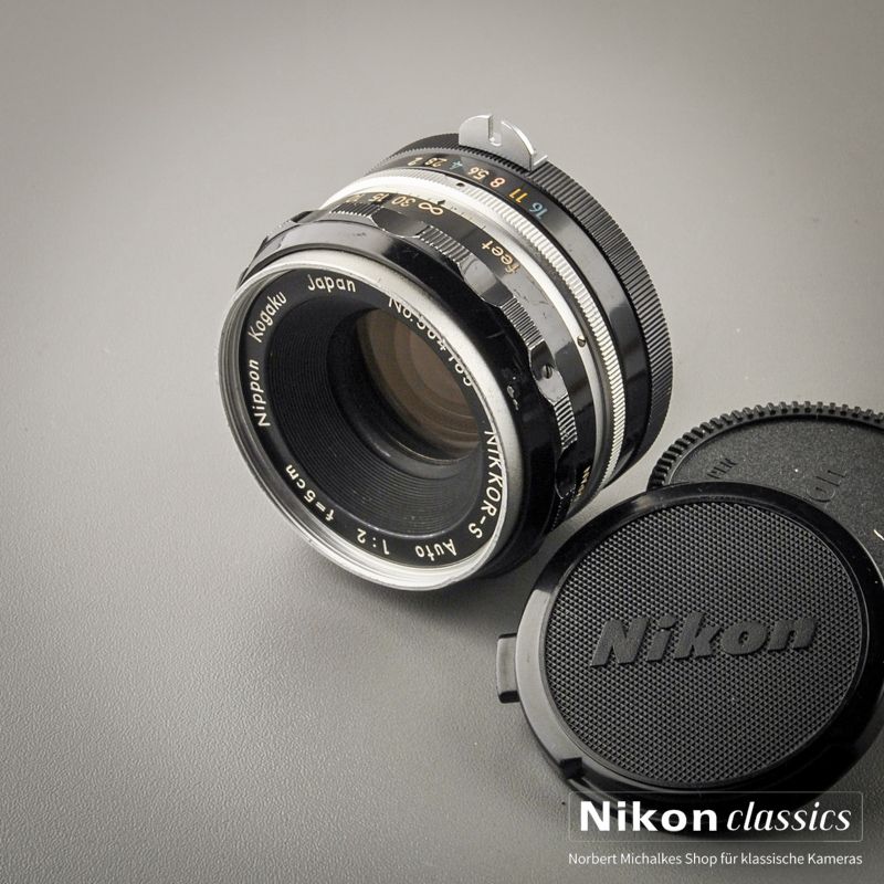 Nikon Nikkor-S Auto nonAI 5cm/2 (Zustand A-/AB)