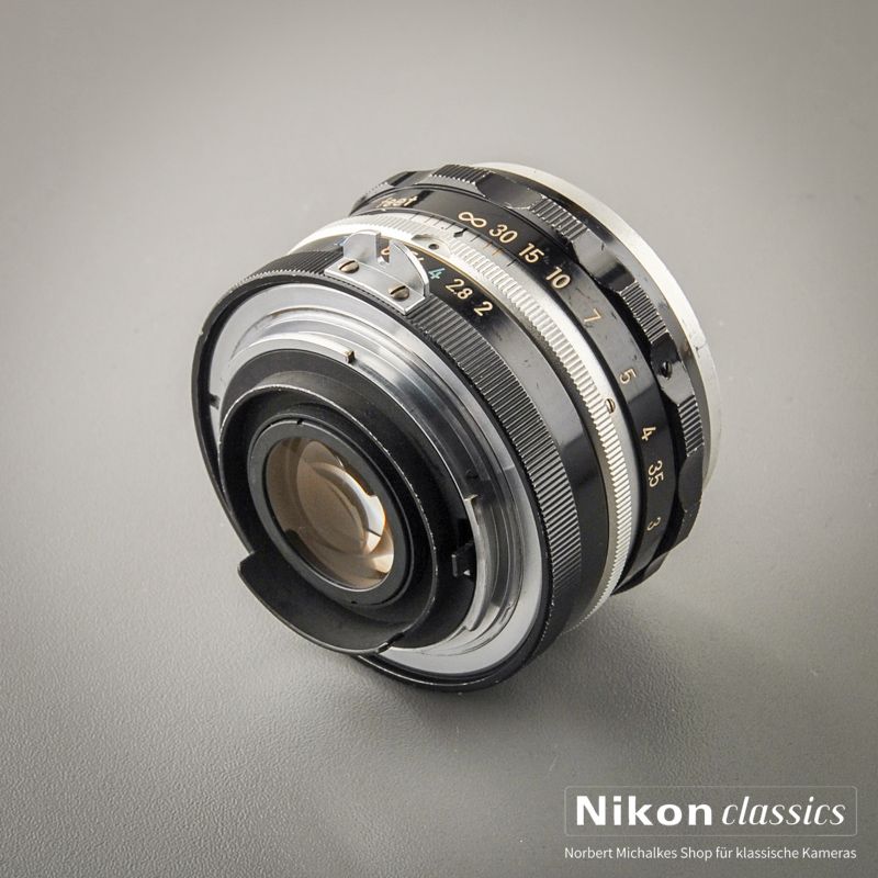 Nikon Nikkor-S Auto nonAI 5cm/2 (Zustand A-/AB)