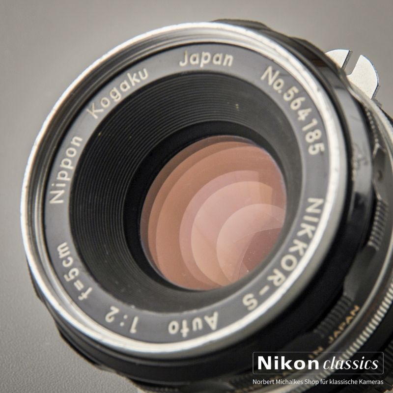 Nikon Nikkor-S Auto nonAI 5cm/2 (Zustand A-/AB)