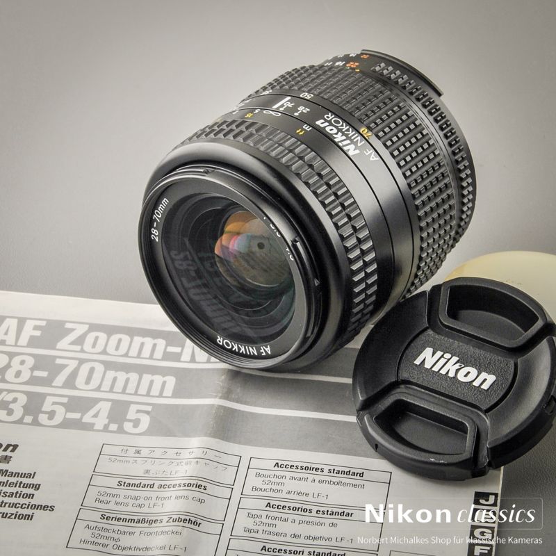 Nikon AF Zoom-Nikkor 28-70/3,5-4,5 (Condition A)