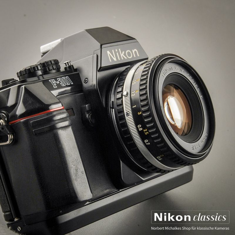 Nikon F301 mit 50/1,8 AIS