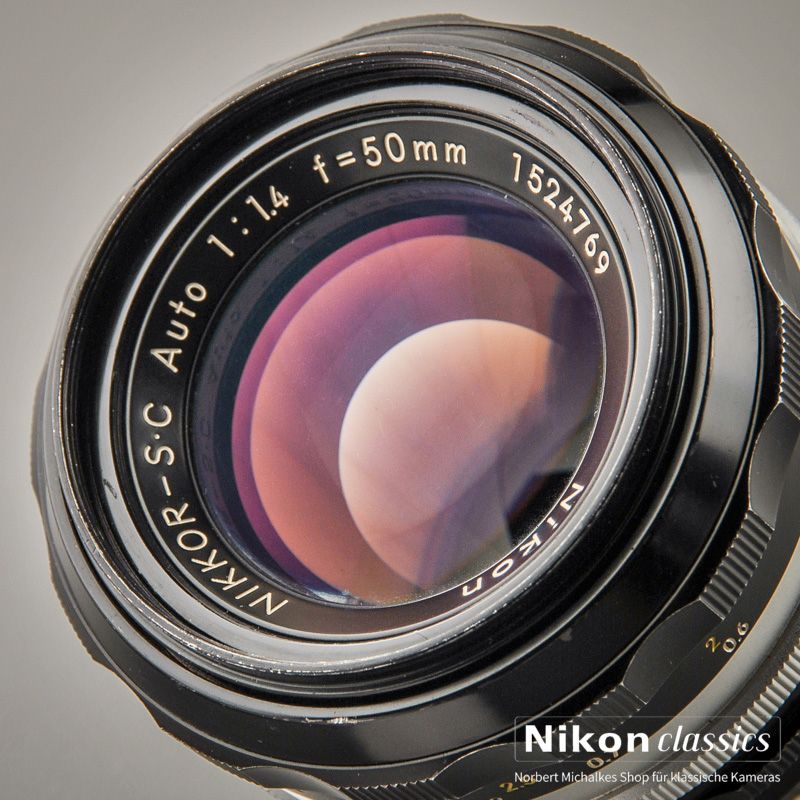 Nikon Nikkor-SC Auto 50/1,4 nonAI (Condition A-)