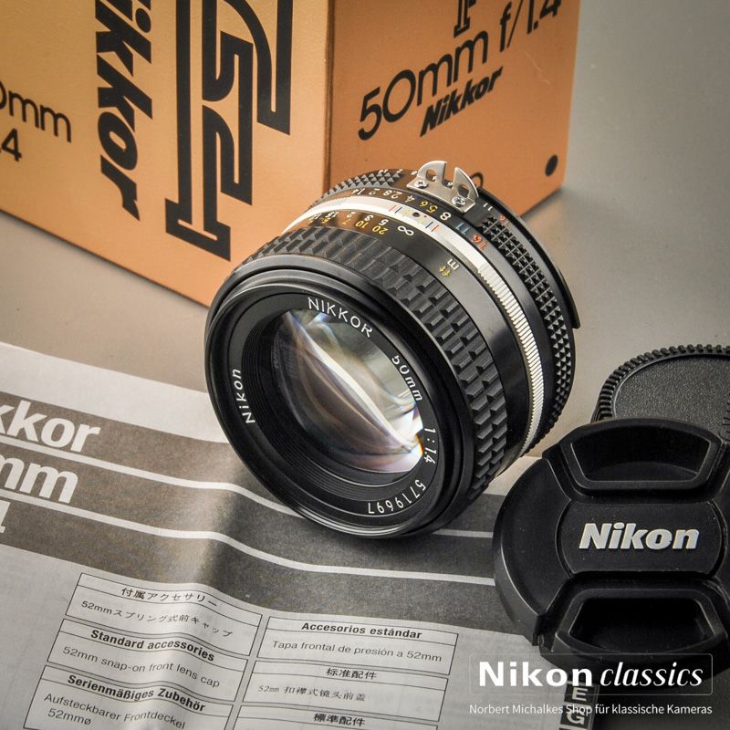 Nikon Nikkor 50/1,4 AIS (Condition A)