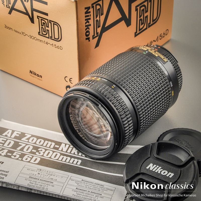 Nikon AF-D Zoom-Nikkor 70-300/4-5,6 ED (Zustand A)