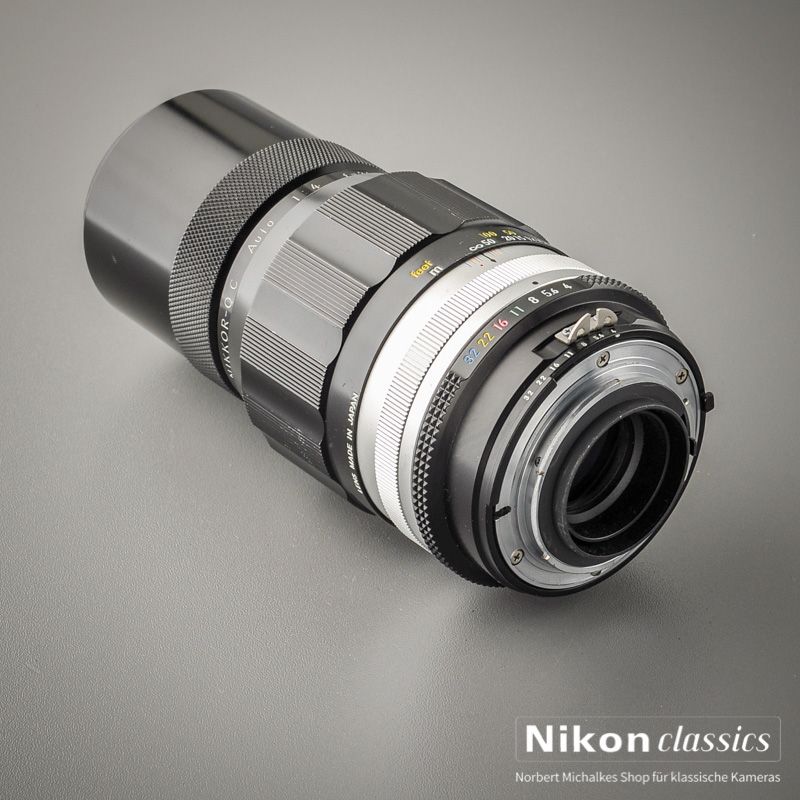 Nikon Nikkor-QC Auto 200/4 AI-Umbau "Berg-und-Tal" (Zustand A-)