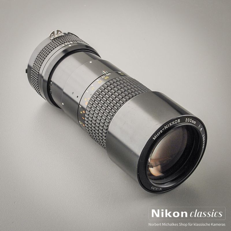 Nikon Micro-Nikkor 200/4 AI (Zustand A-)