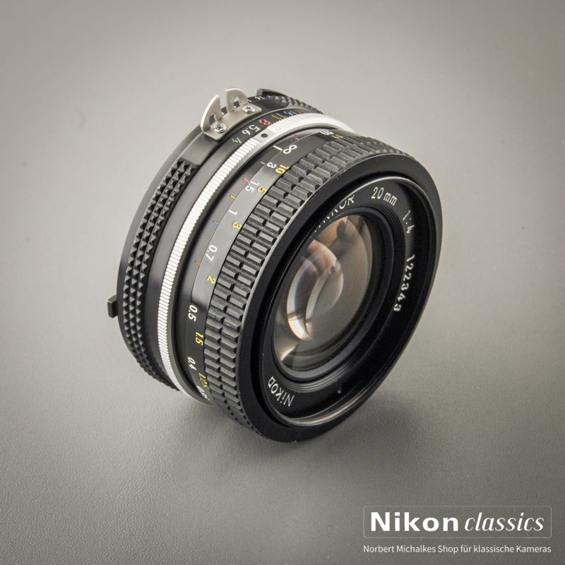 Nikon Nikkor 20/4 AI (Zustand A/A-)
