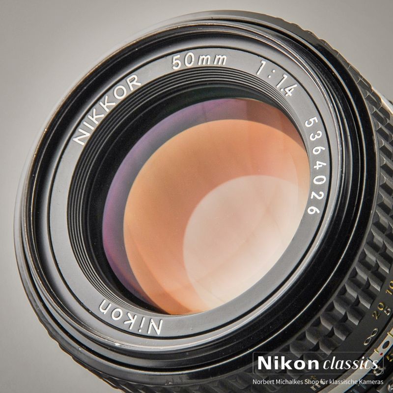 Nikon Nikkor 50/1,4 AIS (Zustand A/A-)