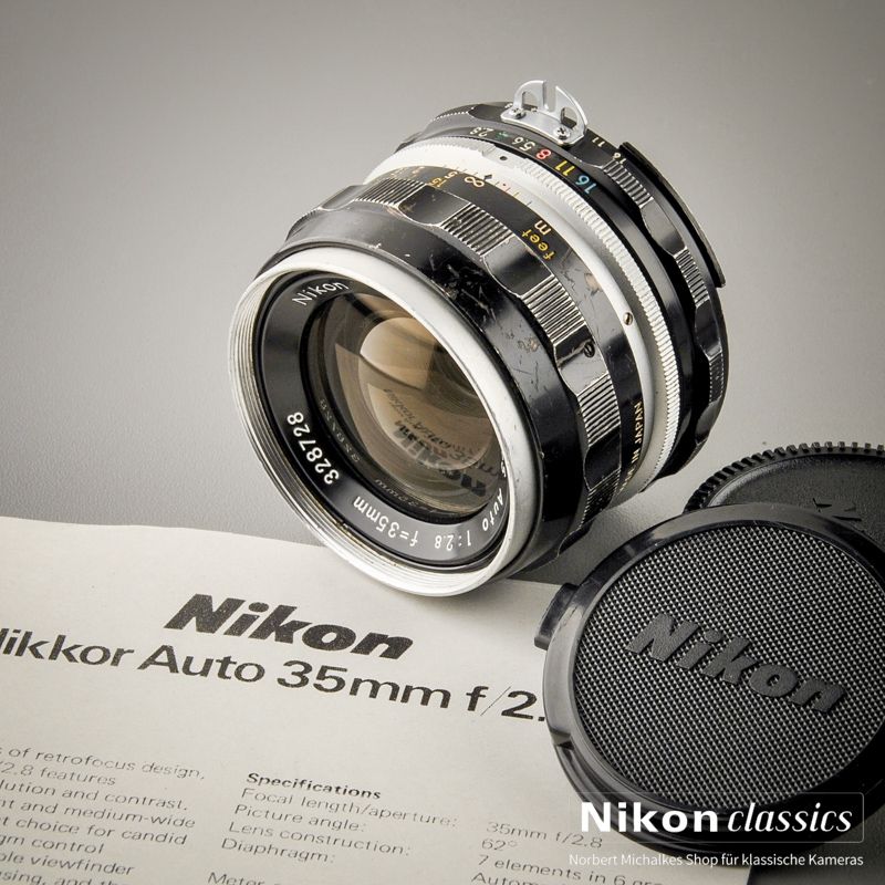 Nikon Nikkor-S Auto 35/2,8 AI "Berg-und-Tal" (Zustand AB)