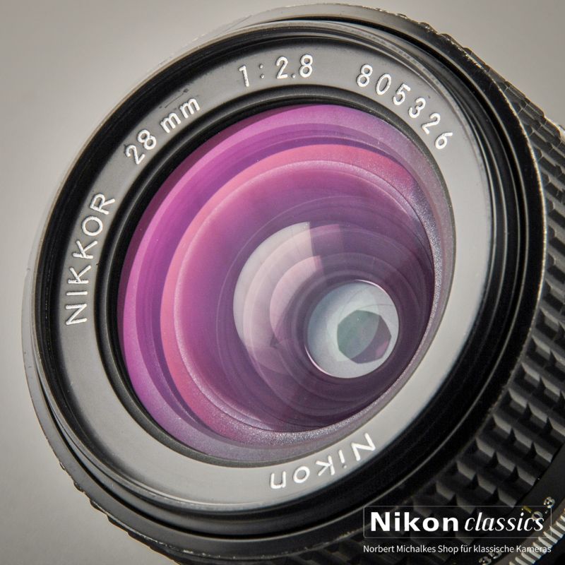Nikon Nikkor 28/2,8 AIS (Condition A-/AB)