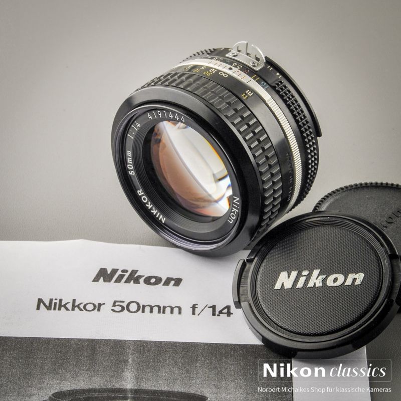 Nikon Nikkor 50/1,4 AI (Condition A/A-)